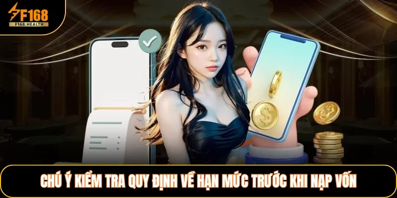 Chú ý kiểm tra quy định về hạn mức trước khi nạp vốn